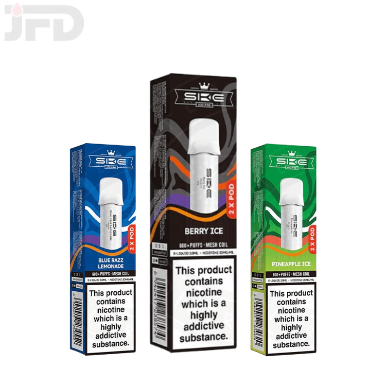 SKE 600 PRO PREFILLED PODS